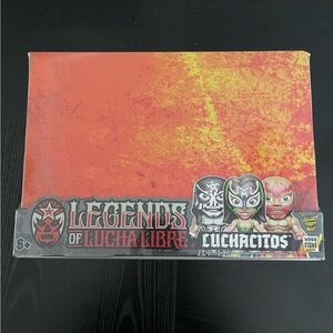 Legend of Lucha Libre - Luchacitos. Factory sealed full 18 mini figure